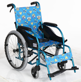 互邦铝合金儿童大轮轮椅HBL31-SZ22