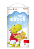 珍琦婴丽宝婴儿纸尿裤（Elibell）L