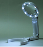 手持台式两用带灯放大镜（5倍11倍）