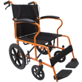惠扬 钢管软座看护型轮椅 轻巧便捷可折叠