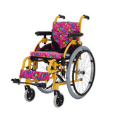 泰康航太铝合金儿童轮椅3628A