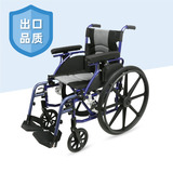 顺康达运动式轮椅-出口俄罗斯快拆后轮+高速轴承+透气坐垫CA995LBQ