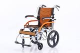 铝合金折背小轮轮椅